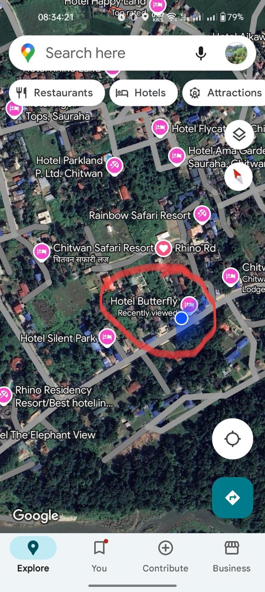 סאורהה Hotel Butterfly - Peaceful Garden For Nature Lovers מראה חיצוני תמונה
